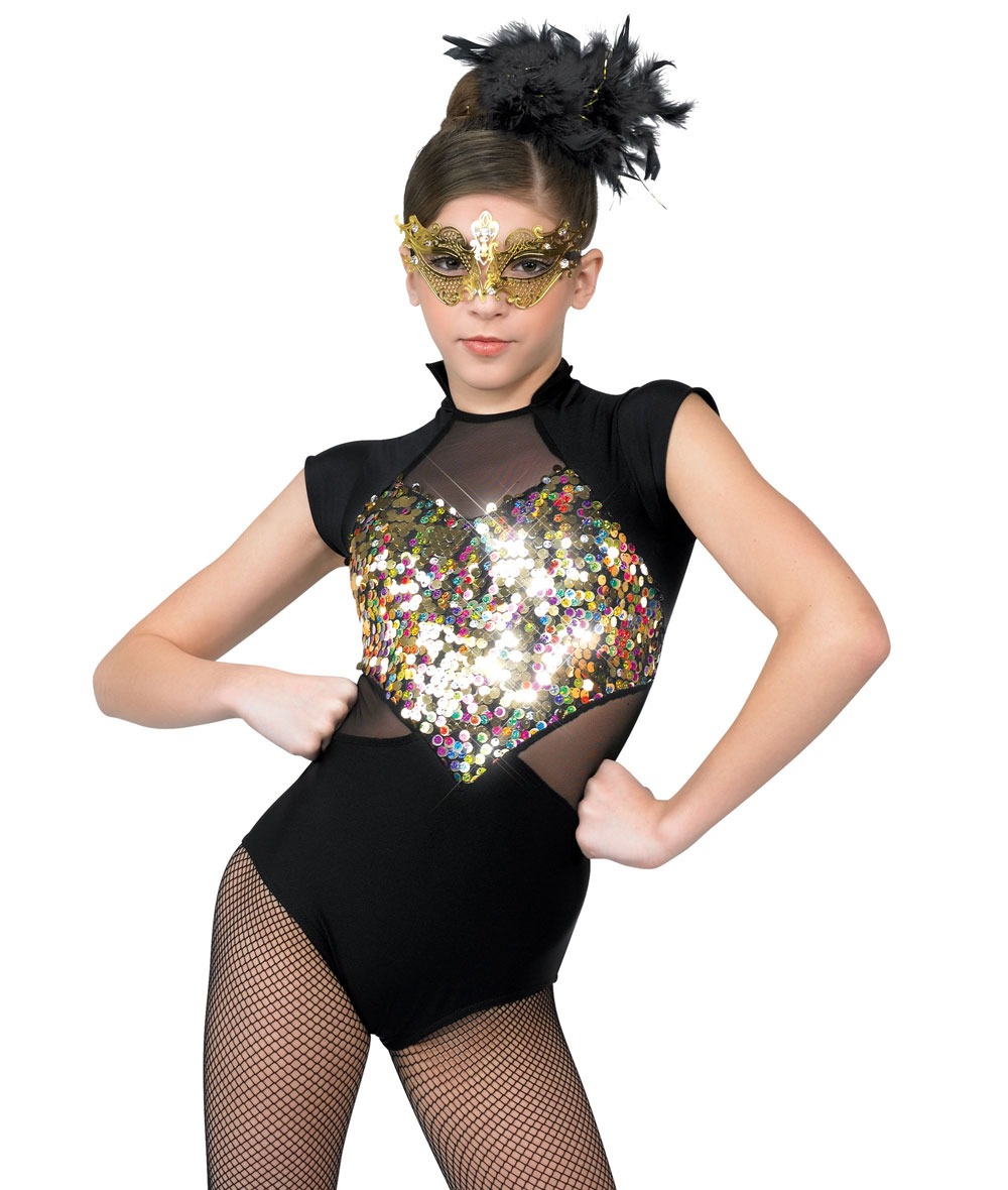 Golden Illusion Front Baums Dancewear 8070